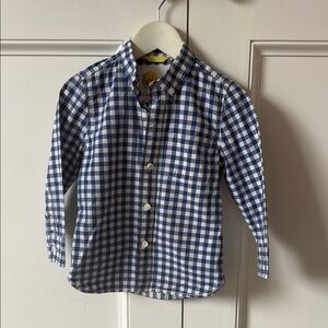 Blue Checkered Kids Shirt